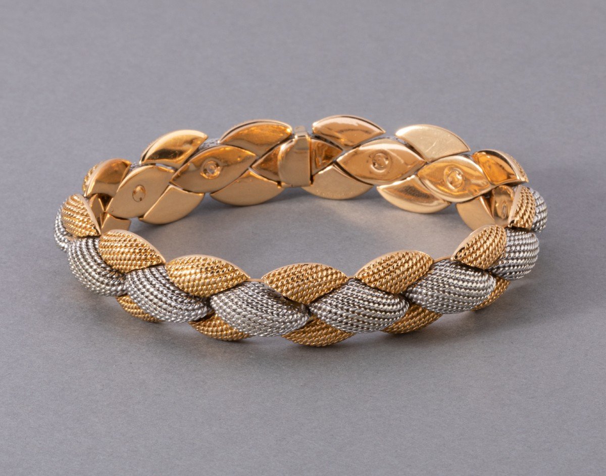 Vintage Gold Bracelet By Sterlé Paris