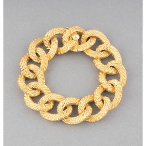 Bracelet Vintage En Or Par Georges Lenfant