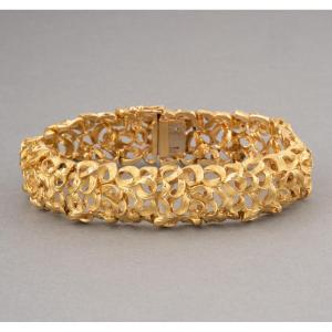 Vintage French Gold Bracelet 