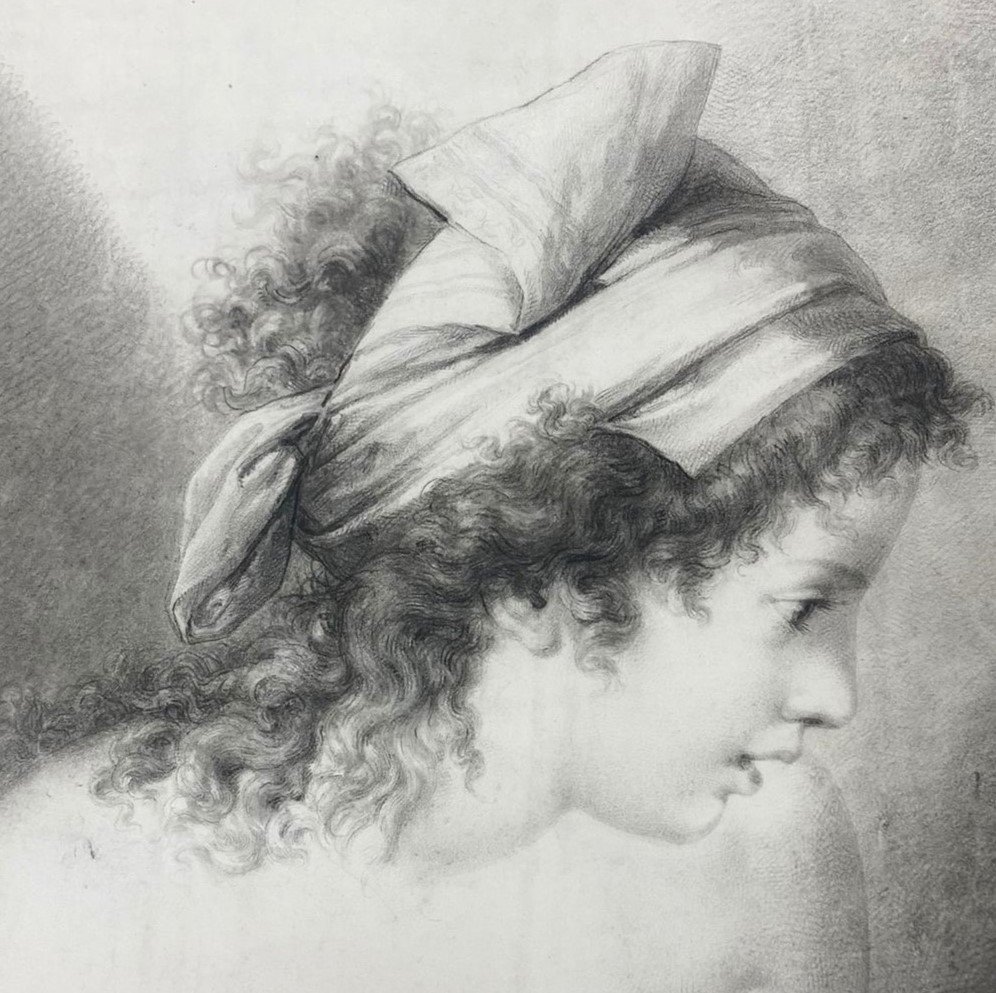 School Of Charles Paul Landon - Study Of A Woman-photo-2