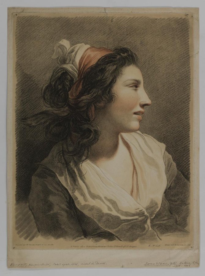 School Of Charles Paul Landon - Study Of A Woman-photo-2