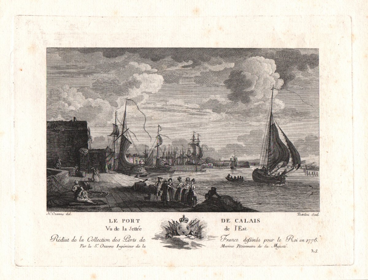 Gaetano Testolini After Nicolas Ozanne: The Port Of Calais