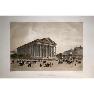 Lithograph By Benoist: Church Of The Madeleine