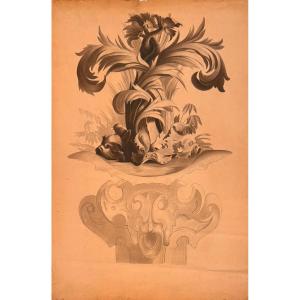 19th Century Drawings: Ornaments