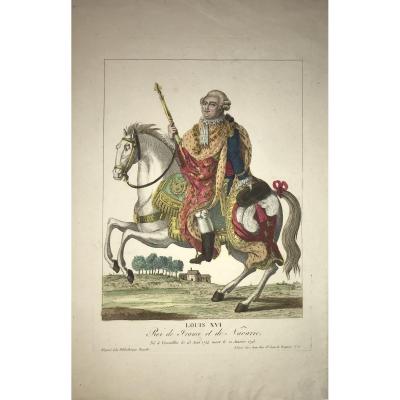 Print Published By Jean Editor In Paris: Louis XVI