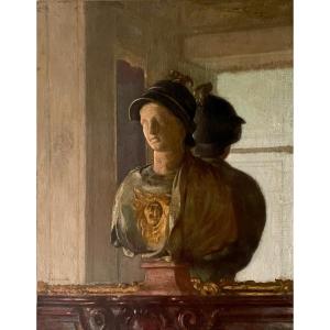 Bust Of Athena (or Minerva) At The Palace Of Versailles - Guillaume Larrue - Around 1890-1900