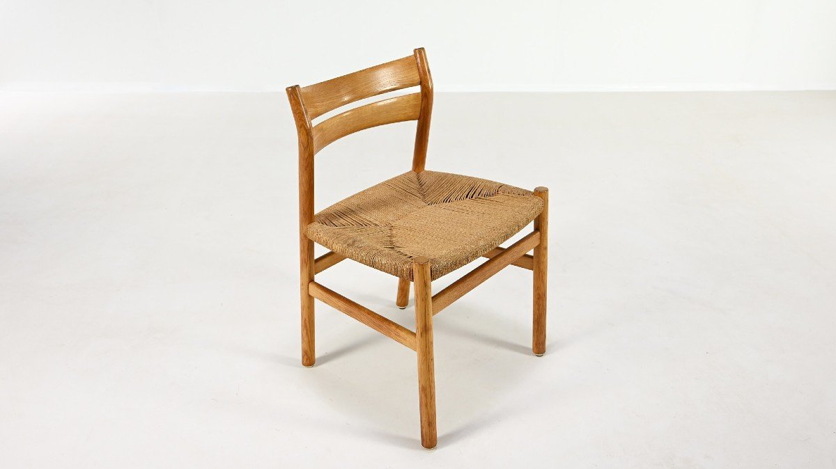 Børge Mogensen, Set Of 6 Bm-1 Chairs For C.m Madsens Møbelfabrik-photo-8