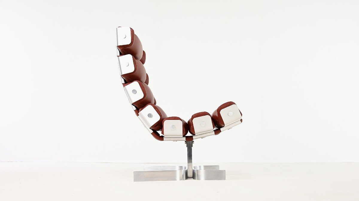 Pierre Vandel, Fauteuil Vertebre. France, C.1970-photo-2