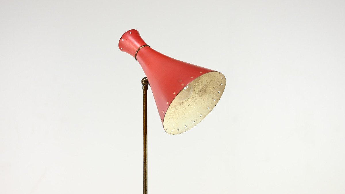 Svend Aage Holm Sørensen (att.) Lampadaire Diabolo, Danemark C.1950-photo-3