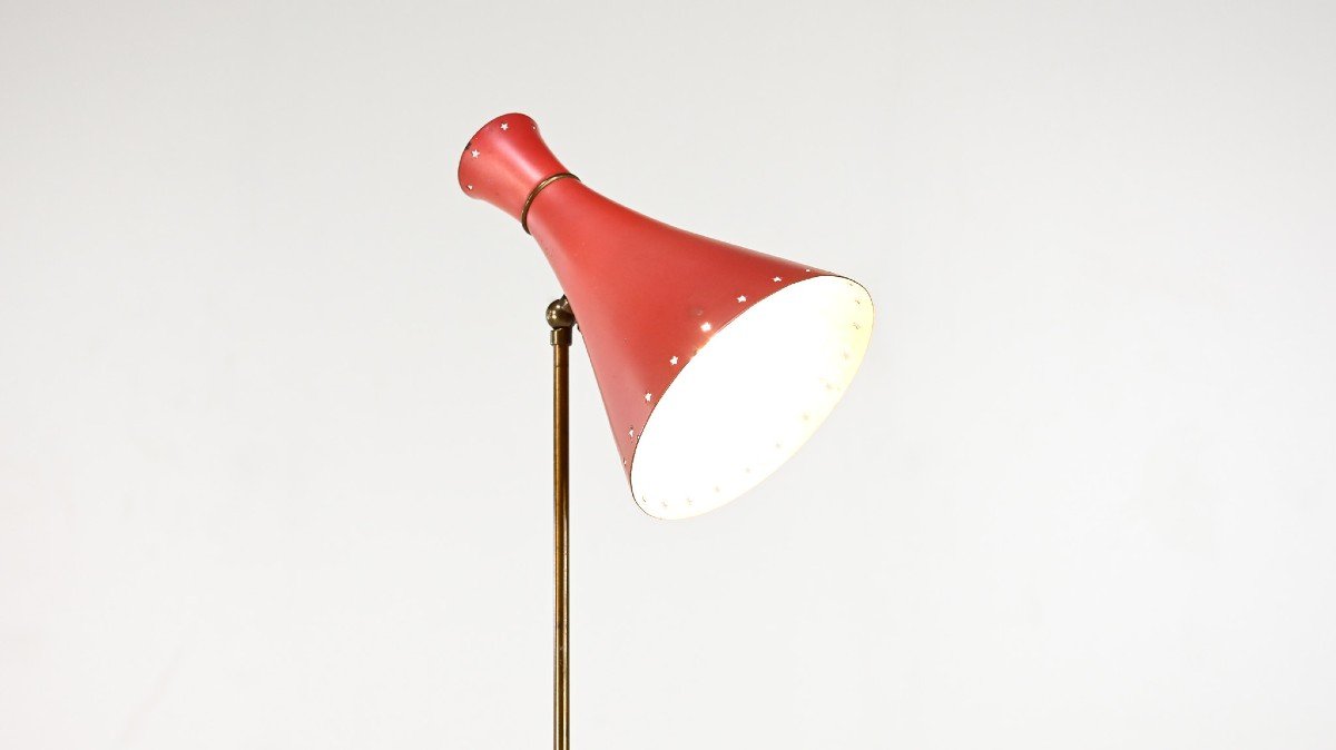 Svend Aage Holm Sørensen (att.) Lampadaire Diabolo, Danemark C.1950-photo-4