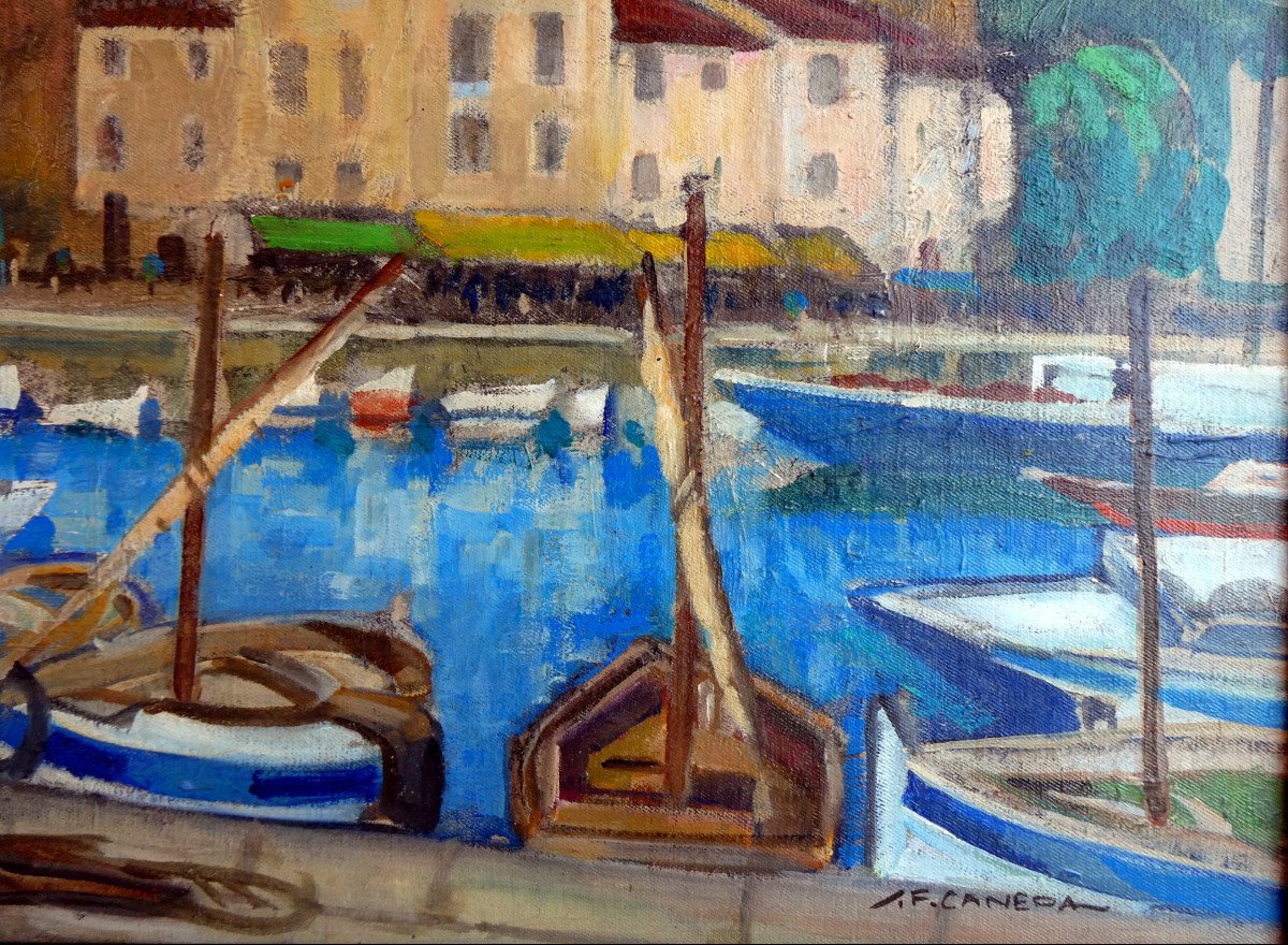 Jean-frédéric Canepa (1894-1981) Le Port De Cassis-photo-1