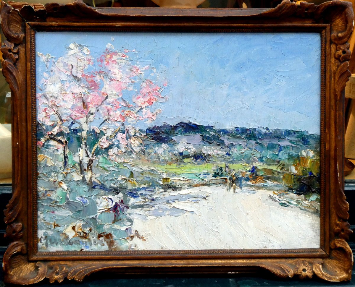 Joseph Meissonnier (1864-1943) Spring In Provence-photo-5