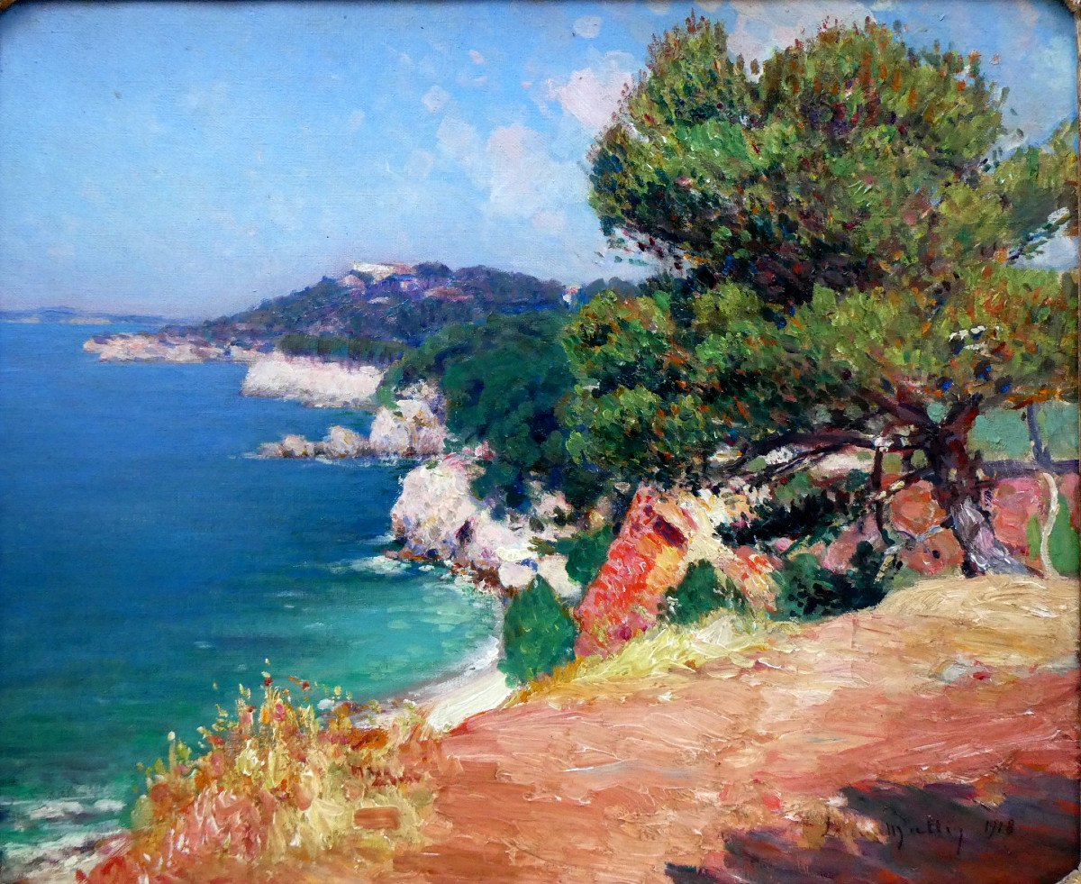 Laurent Mattio (1892-1965) Le Cap Brun à Toulon-photo-6