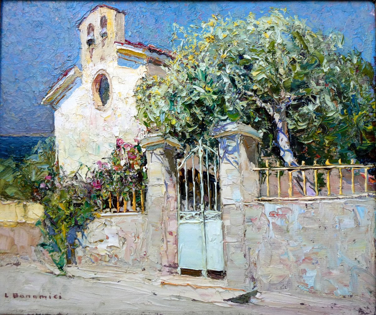 Louis Bonamici (1878-1966) Chapel By The Sea