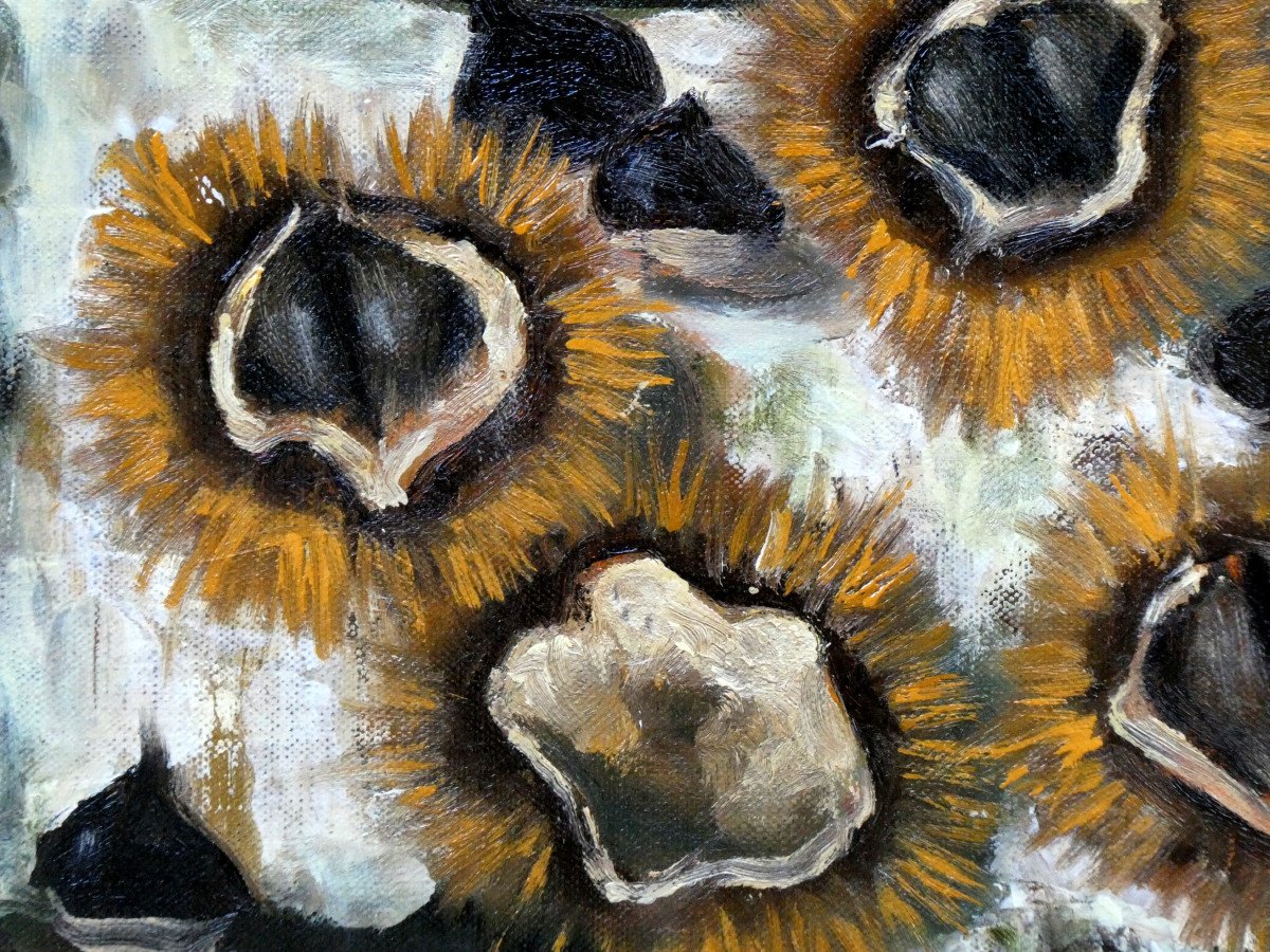 Eugène Baboulène (1905-1994) Still Life With Chestnuts-photo-4