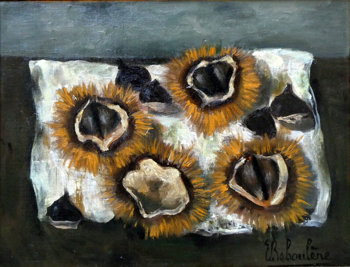 Eugène Baboulène (1905-1994) Still Life With Chestnuts