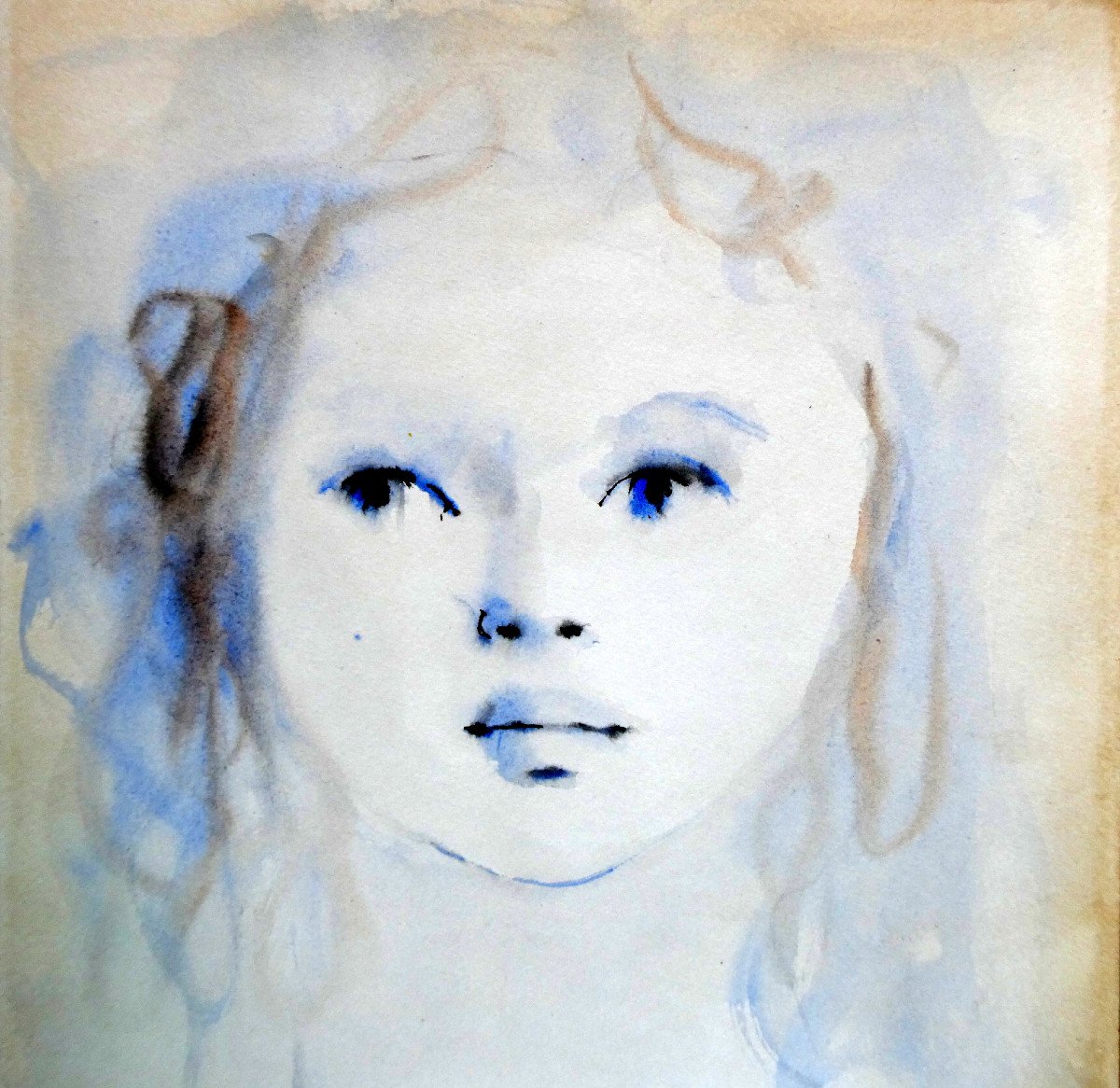 Léonor Fini (1907-1996) Portrait Of A Young Woman-photo-4