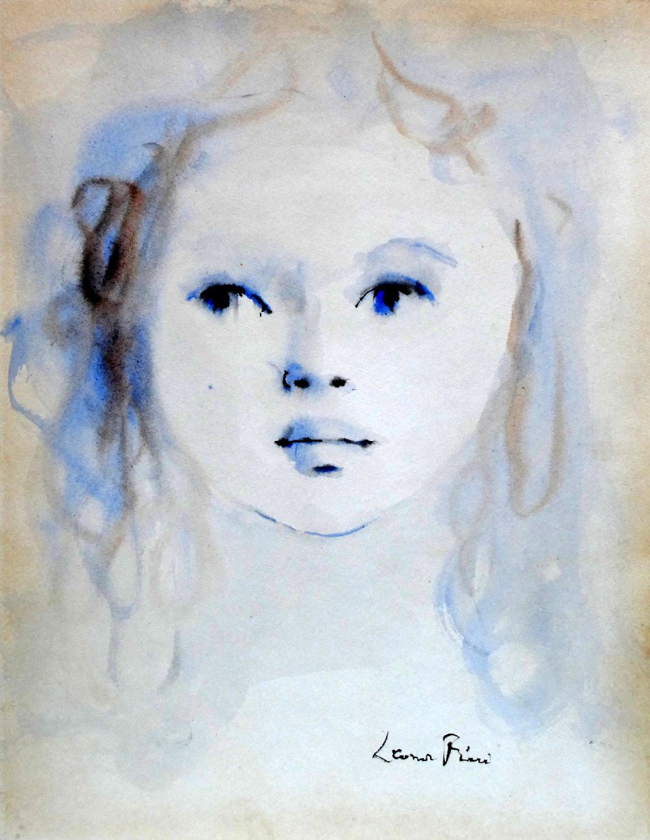 Léonor Fini (1907-1996) Portrait Of A Young Woman