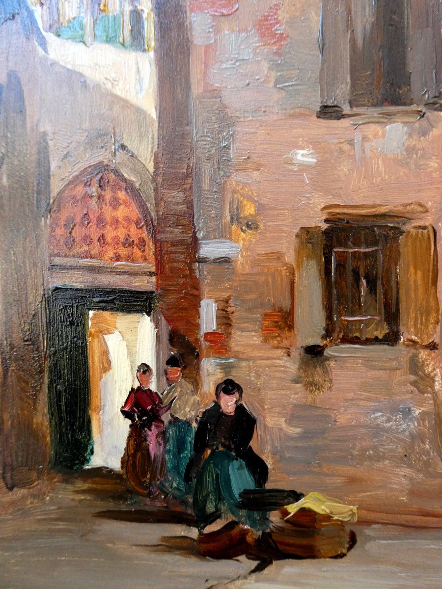 Joseph Garibaldi (1863-1941)  Rue orientale - Medina-photo-4