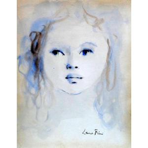 Léonor Fini (1907-1996) Portrait De Jeune Femme