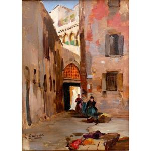 Joseph Garibaldi (1863-1941) Rue De Medina