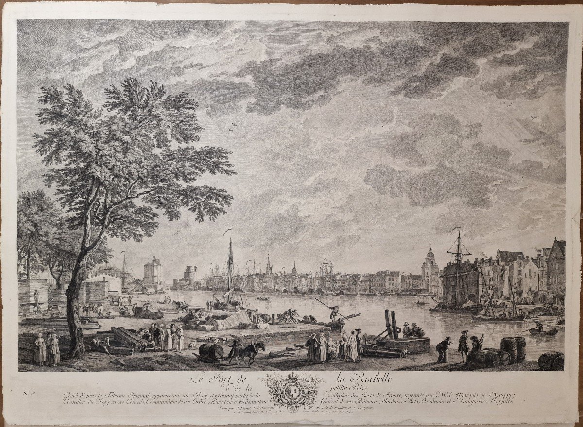 Views Of The Ports Of France According To Claude Joseph Vernet-photo-3