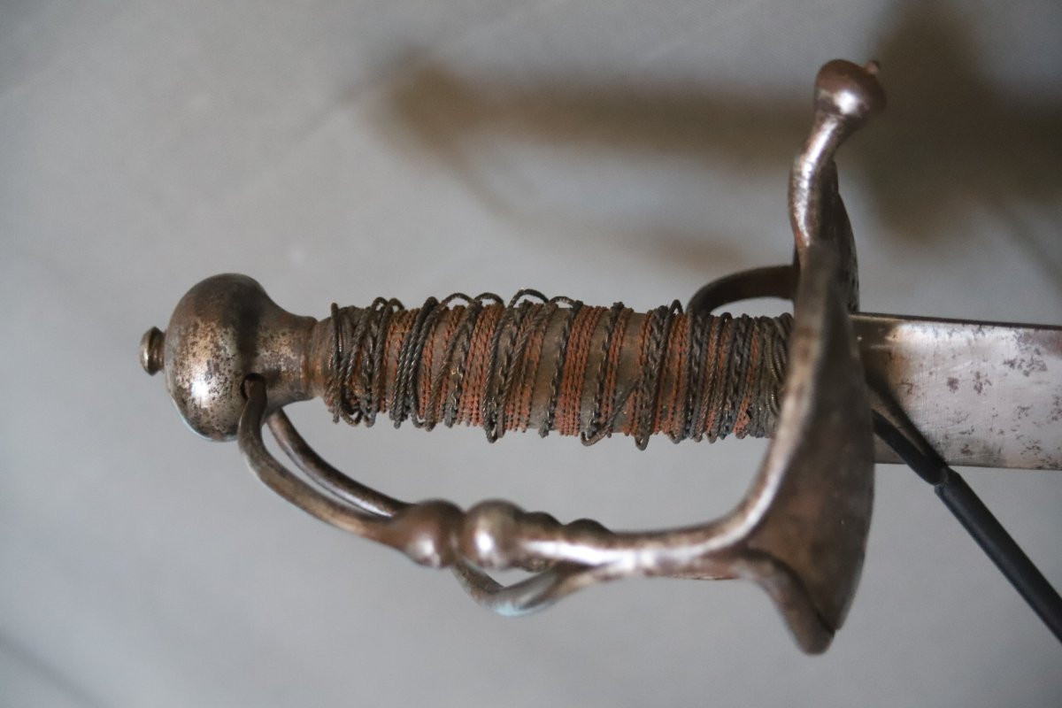  Un Beau Sabre De Cavalerie De Type Wallon - Probablement Germanique, 17ème Siècle-photo-8