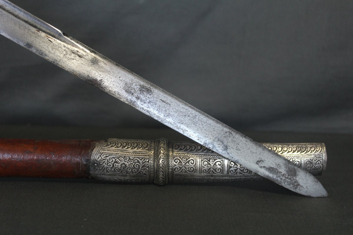 Moroccan Nimcha Saber - Morocco, 19th Century-photo-5