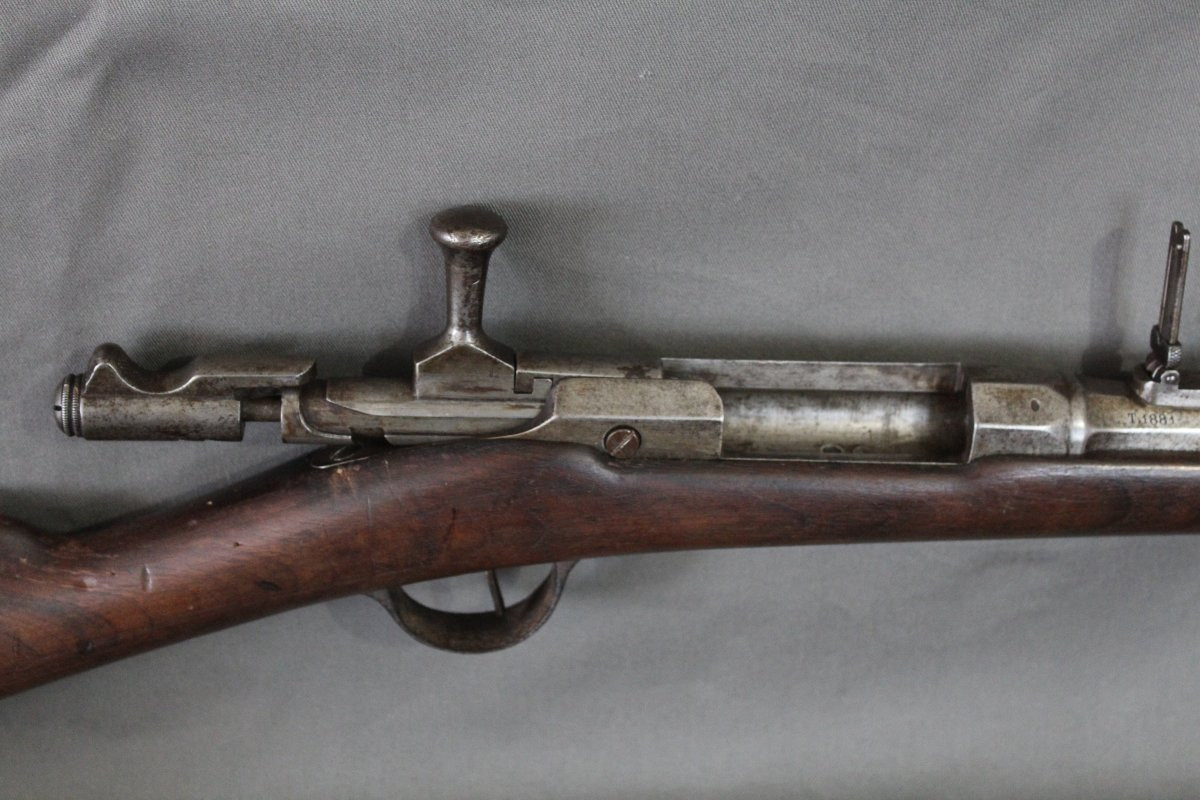 Gras School Rifle From 1881 In 11mm Caliber For Reduced Firing -photo-4