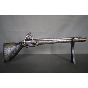 Pistolet à Silex Oriental - Turquie Ou Balkans Ottomans, 19ème Siècle