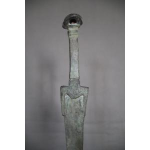 Longue épée En Bronze à Pommeau Dit à Oreilles - Perse Archaïque, Luristan (louristan)