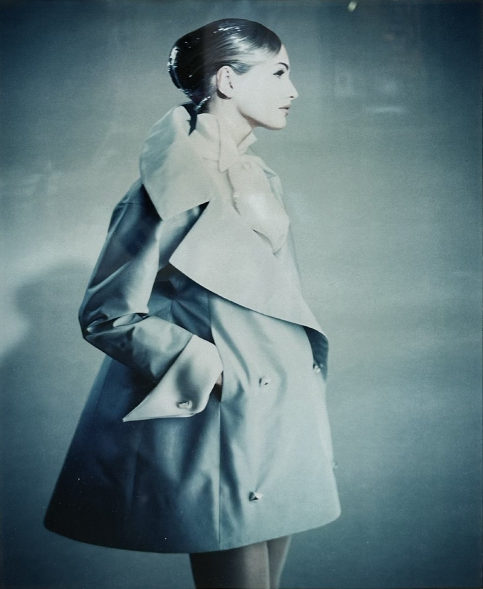 Paolo Roversi - Karen Mulder For Lanvin, Haute-couture, A/w - Silver Print - 1991-photo-2