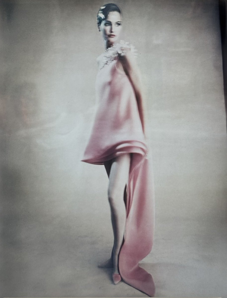 Paolo Roversi - Karen Mulder Pour Lanvin, Haute Couture, S/s - épreuve Argentique - 1991-photo-2