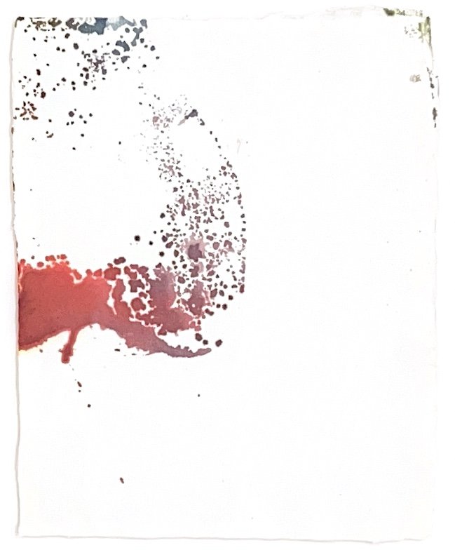 Claude Viallat - Untitled - Ink And Gouache On Paper -photo-2