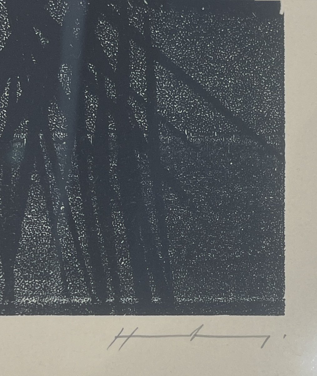 Hans Hartung - Heraclitus - Lightning Drives The Universe - Lithograph - 1977-photo-4