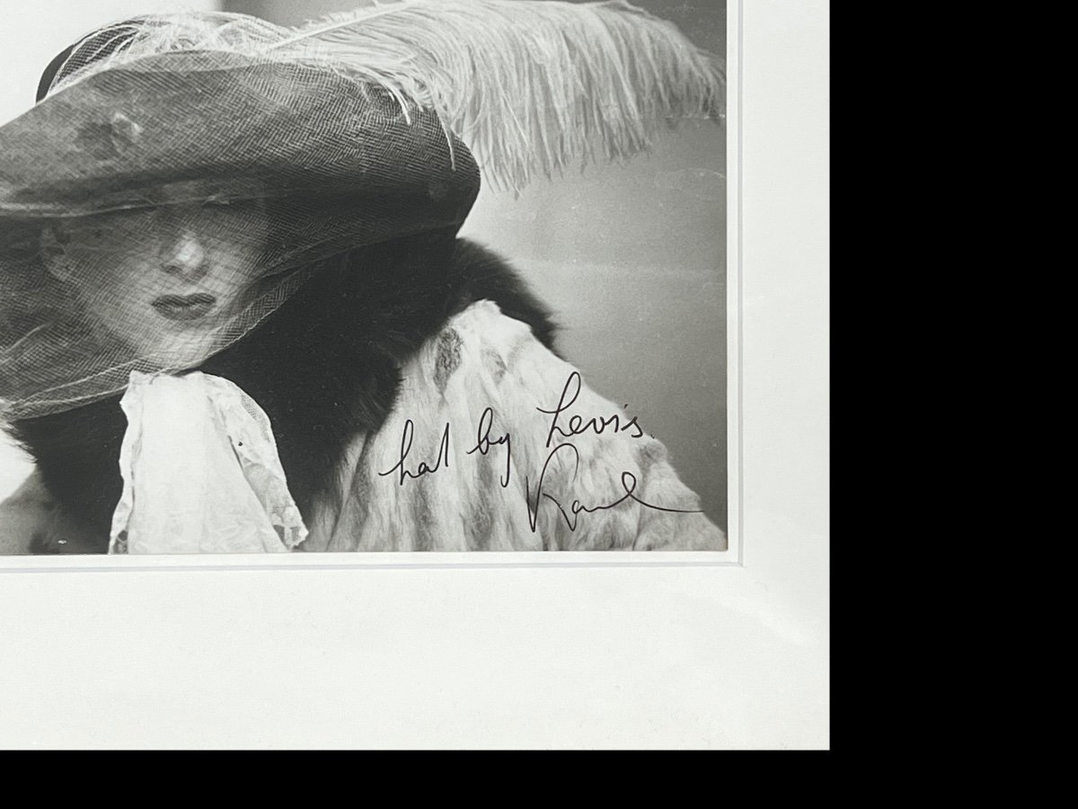 Karl Lagerfeld - Anna Piaggi - Silver Print - 1977-photo-3