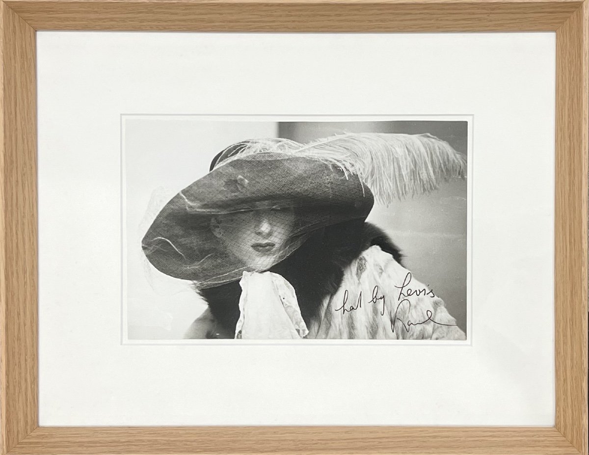 Karl Lagerfeld - Anna Piaggi - Silver Print - 1977