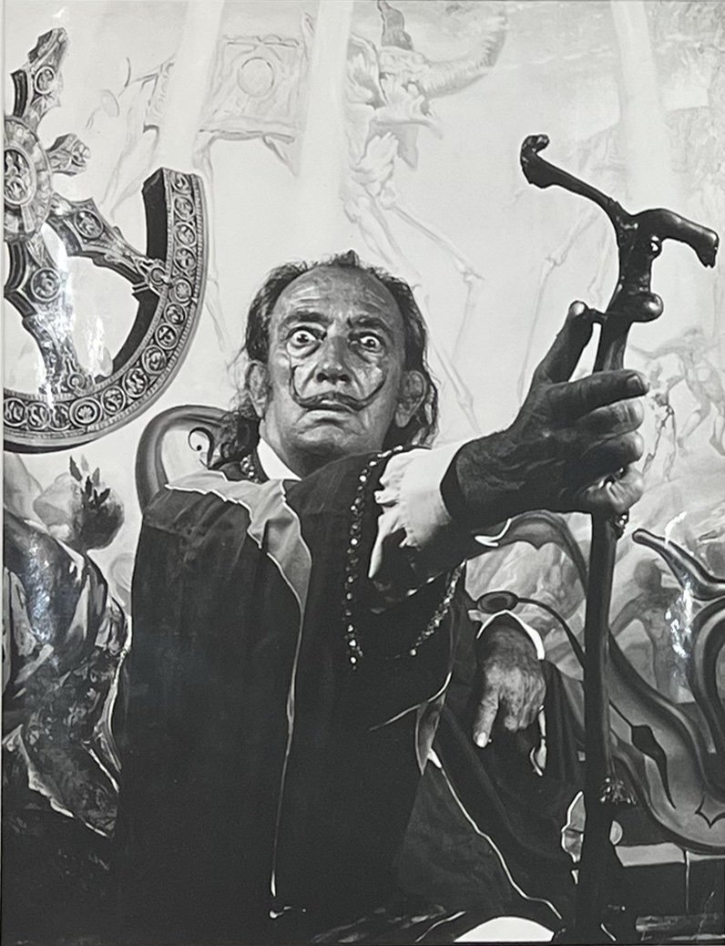 Marc Lacroix - Salvador Dali At The Figueres Museum - Silver Print - 1970-photo-2