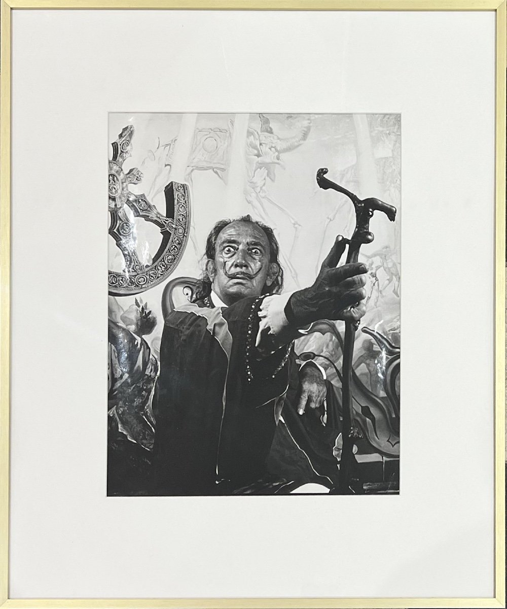 Marc Lacroix - Salvador Dali At The Figueres Museum - Silver Print - 1970