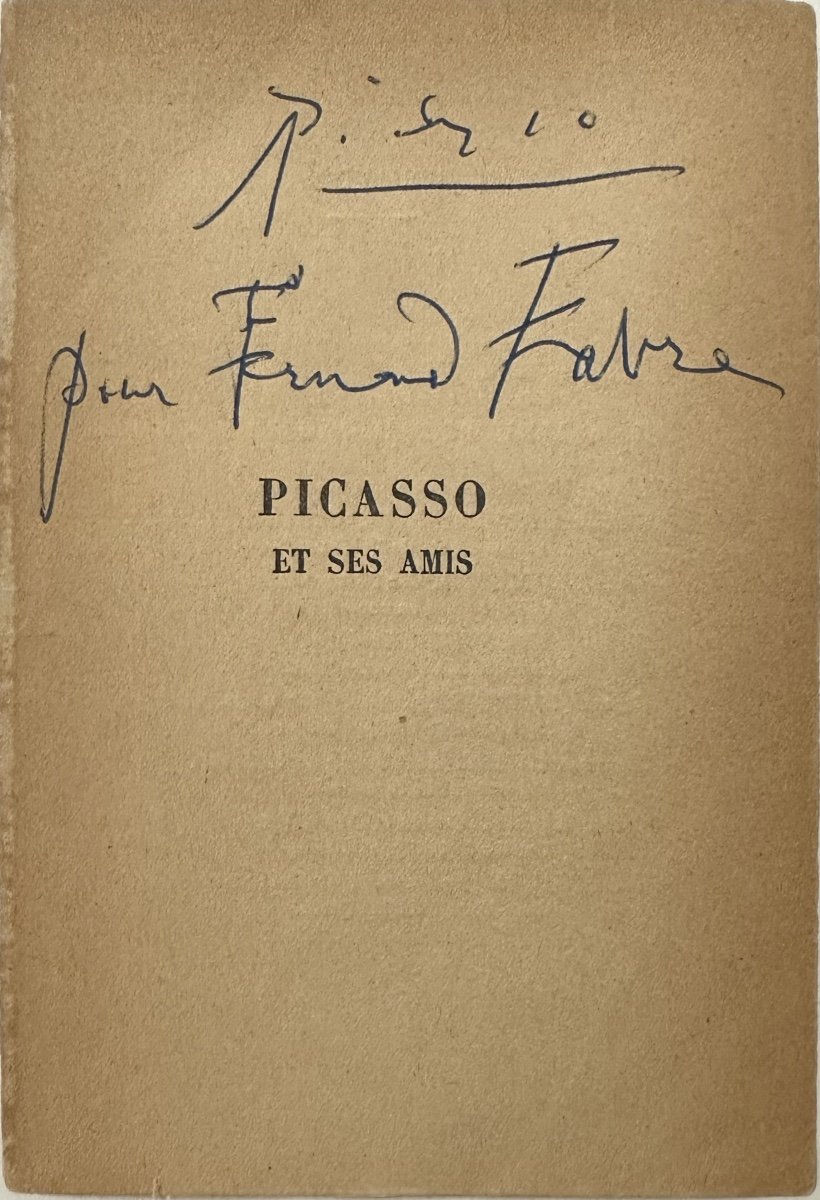 Pablo Picasso - Envoi Dédicacé Et Signé - Collection Fernand Favre-photo-2