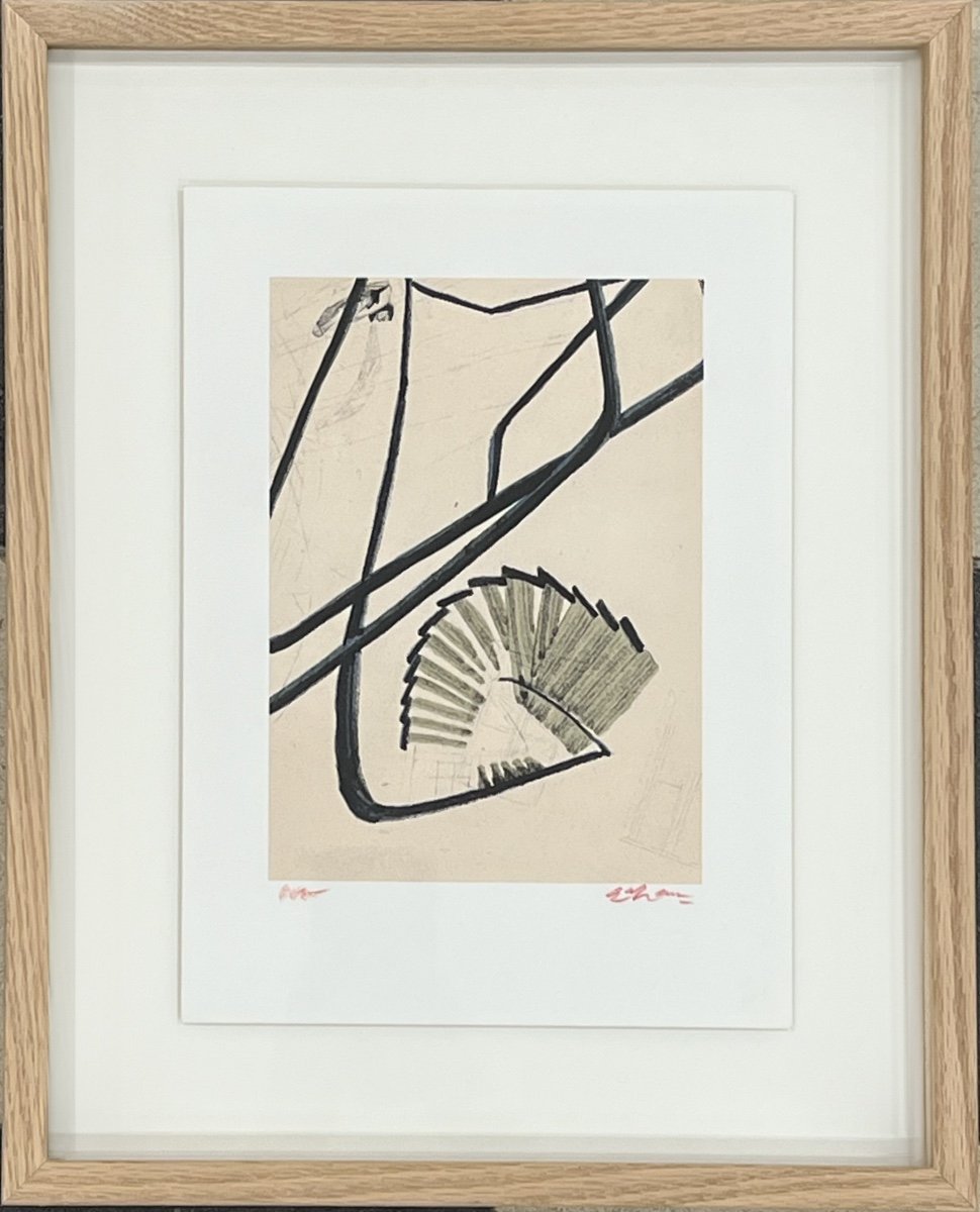 Sam Szafran - The Staircase, 2011 - Lithograph On Paper 