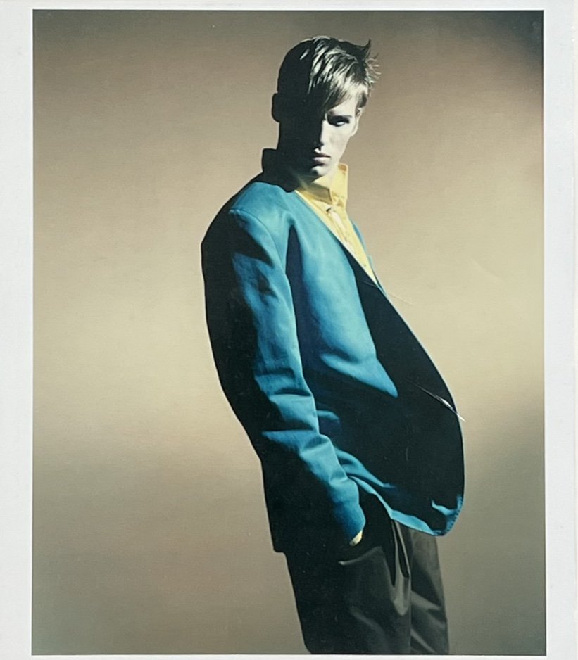 Paolo Roversi - Male Model, For Claude Montana - Polaroid Print - 1986-photo-2