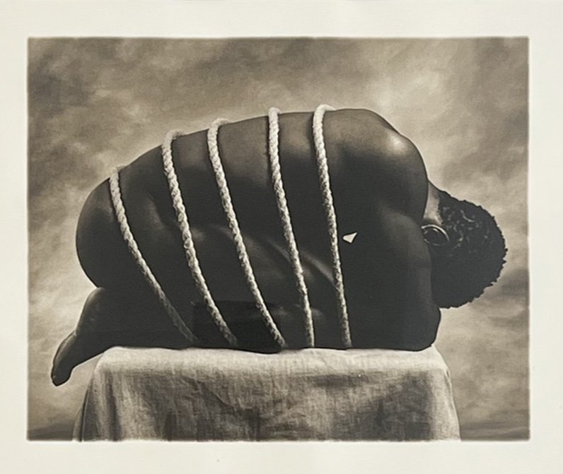 Stephane Graff - Prayer - Sepia Silver Print - 1991-photo-2