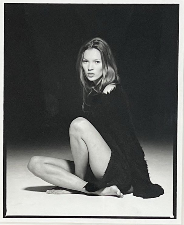 Marc Hispard - Kate Moss - Silver Print -photo-2