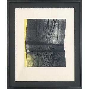 Hans Hartung - Héraclite - La Foudre Pilote L’univers - Lithographie - 1977