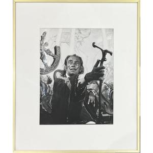 Marc Lacroix - Salvador Dali At The Figueres Museum - Silver Print - 1970