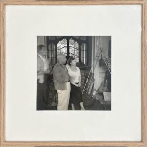 André Gomes - Picasso And Balthus - Silver Print