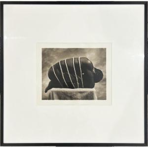 Stephane Graff - Prayer - Sepia Silver Print - 1991