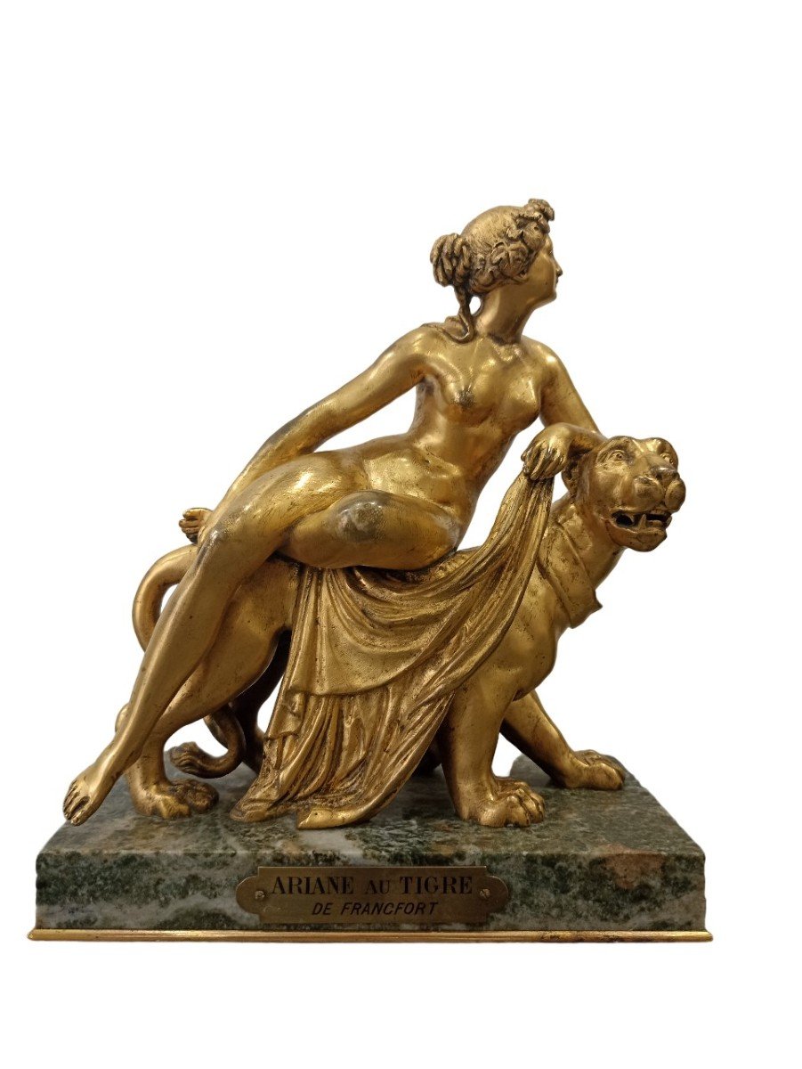 Ariane Sur La Panthère - Bronze - d'Après Johann Heinrich Dannecker