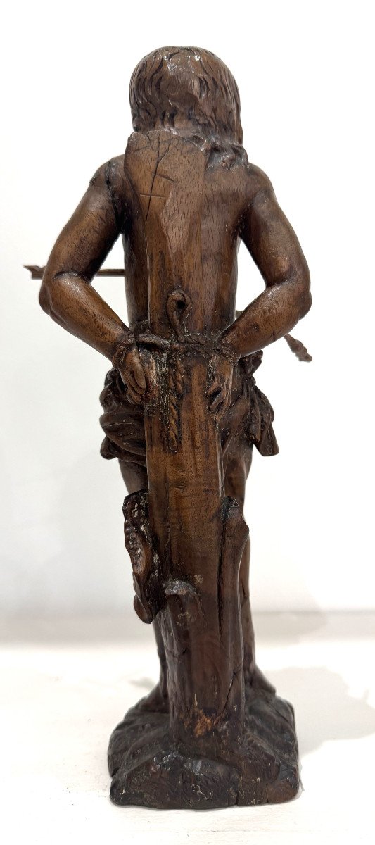 Saint Sebastian - Wood Sculpture, Late 16th Century-photo-1